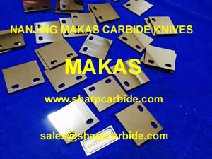 carbide blanks for profiling